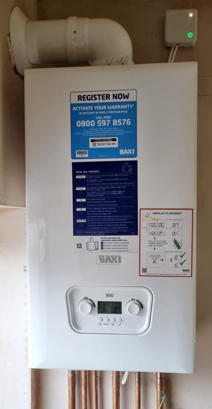 New boiler installation in Birmingham