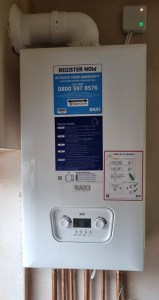 Completed boiler install